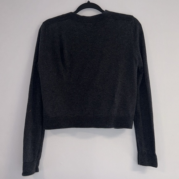 Banana Republic Dark Grey Cardigan Sweater - Picture 3 of 9